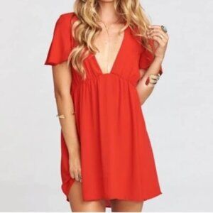 Show Me Your Mumu - Red Austin Mini Dress